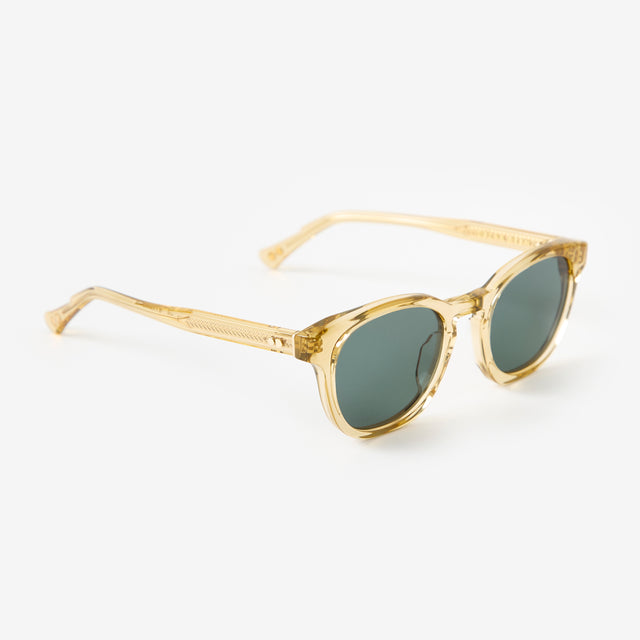 Oscar Deen Morris Sunglasses - Treacle/Olive