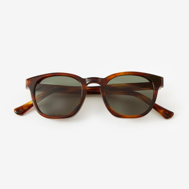 Oscar Deen Morris Sunglasses - Umber/Moss