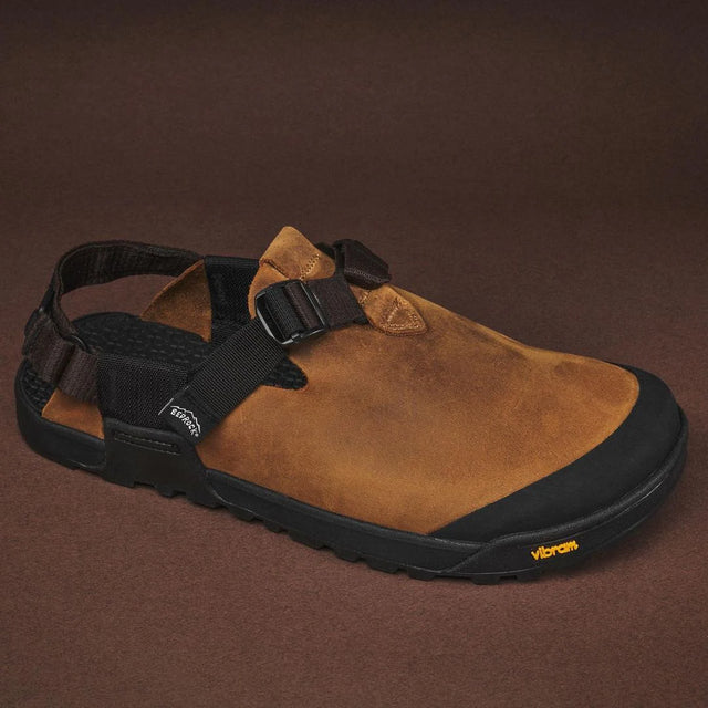 Bedrock Sandals Mountain Clog - Nubuck Leather Brown
