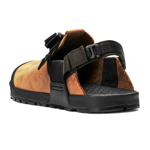 Bedrock Sandals Mountain Clog - Nubuck Leather Brown
