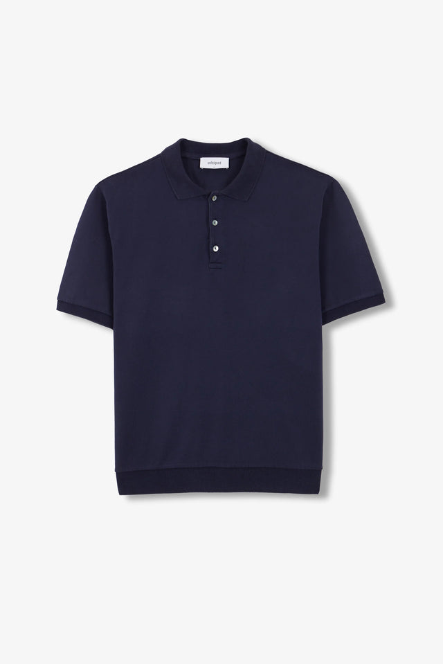 Unfeigned Short Sleeve Polo - Navy