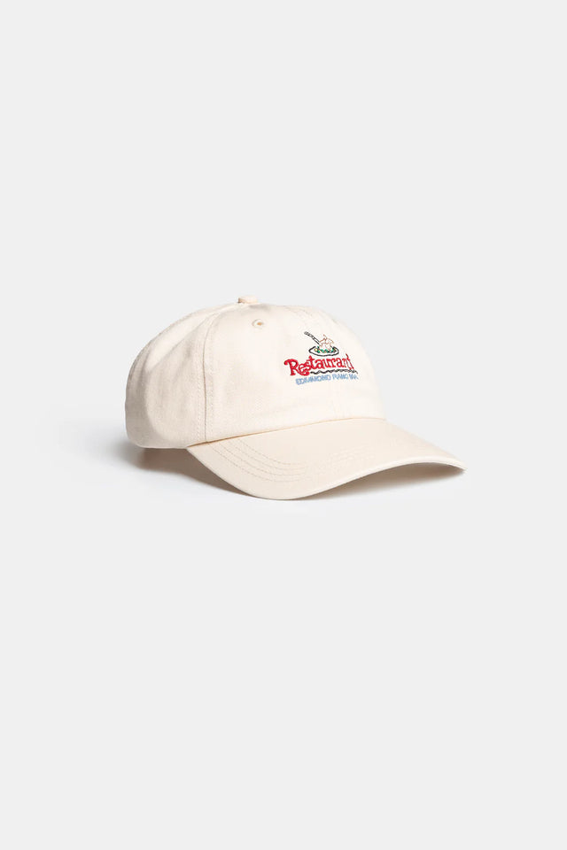 Edmmond Studios Piano Bar Cap - Plain Off White