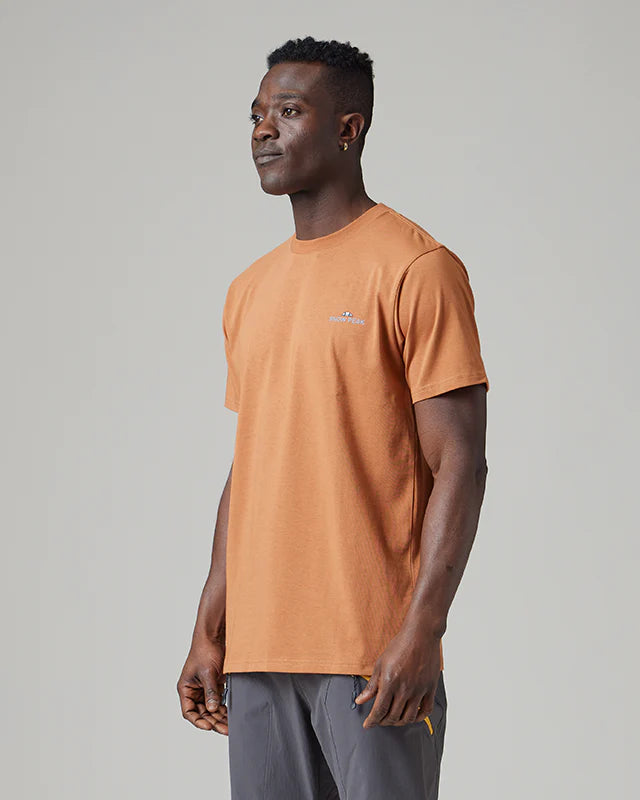 Snow Peak Relaxin' Fieldscape T -Shirt - Mid Grey