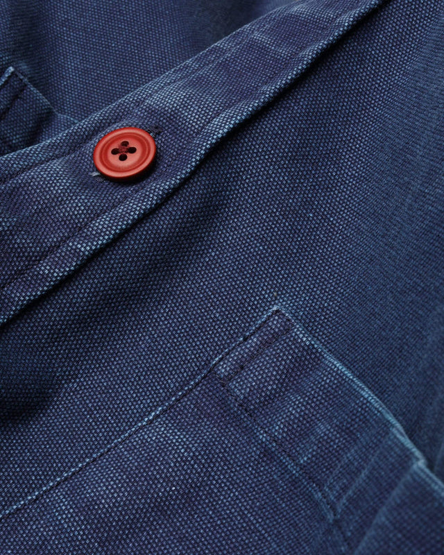 Corridor Duck Dye Overshirt - Indigo