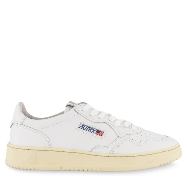 Autry Medalist Low Sneaker White/White