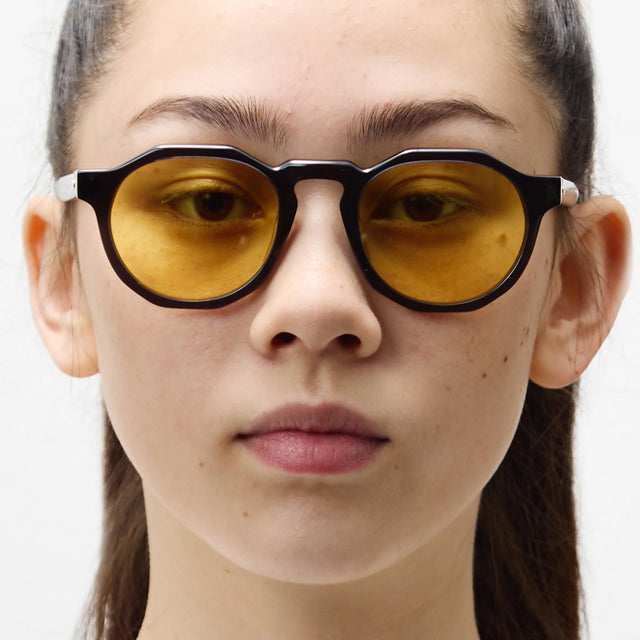 Oscar Deen Pinto Sunglasses - Smoke/Yellow
