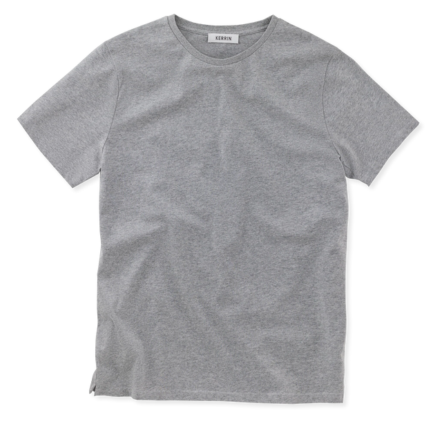 Kerrin Plain Sailing T-shirt - Grey Marle