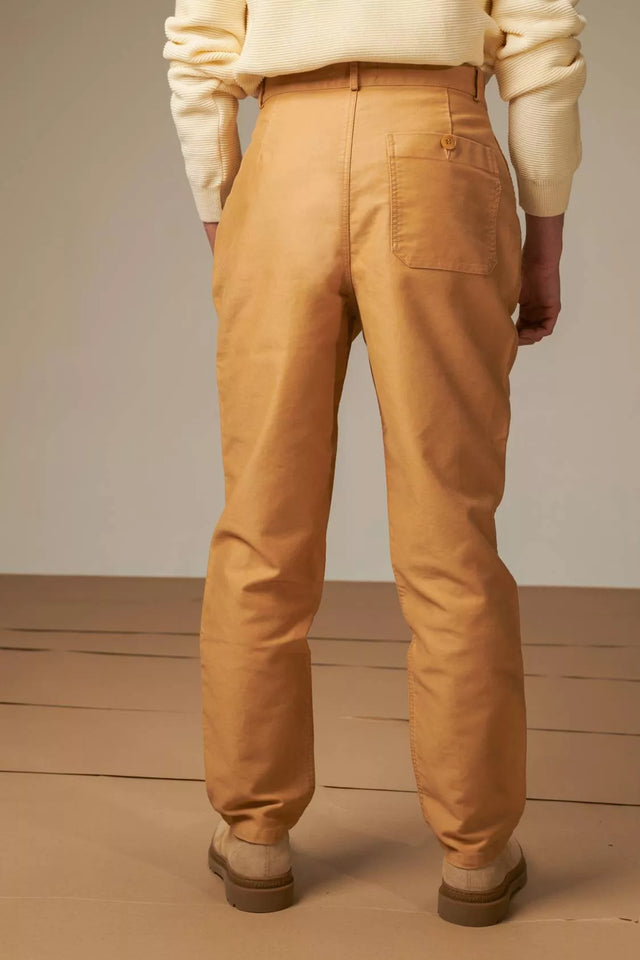 Le Mont St Michel Perig Wide Leg Work Trouser - Kraft