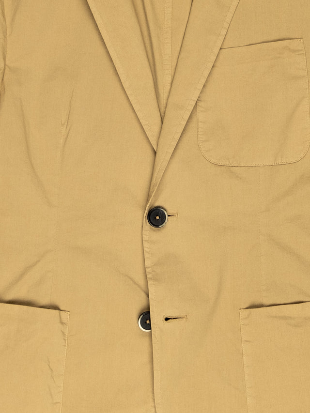 Barena Fraima Pavion Cotton Two Button Blazer
