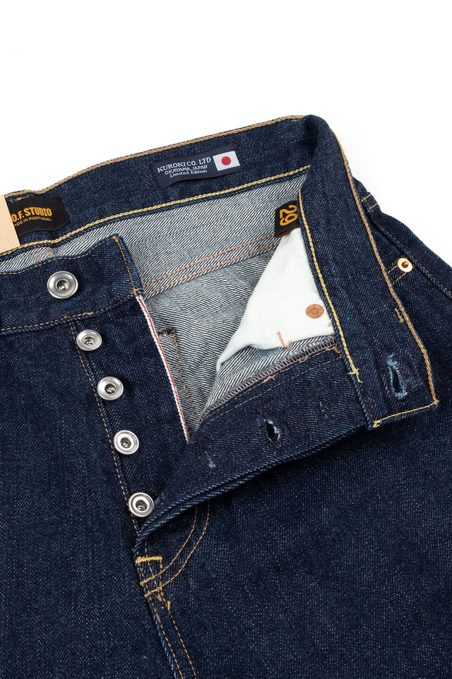 C.O.F. Studio M7 13oz Kuroki Selvedge Denim Jean