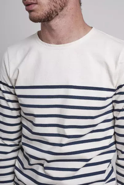 Le Minor French Navy Marinière Long Sleeve T-Shirt
