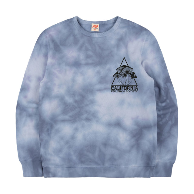 TSPTR Psilocybin Society Tie Dye Crew Sweat