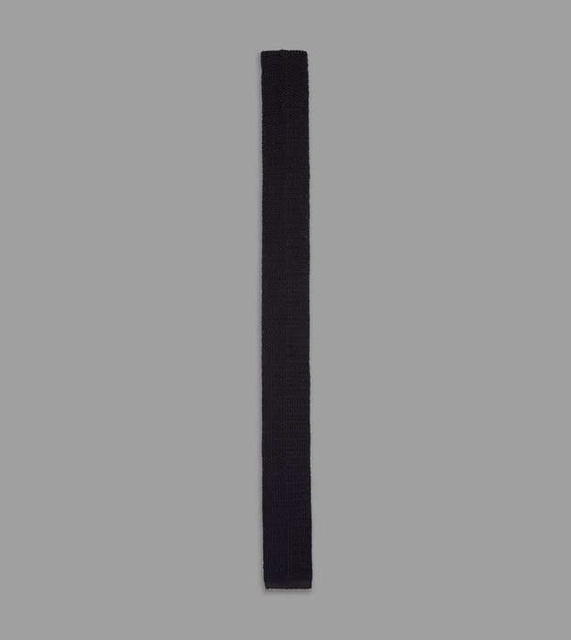 Drake's Knitted Silk Solid Colour Tie