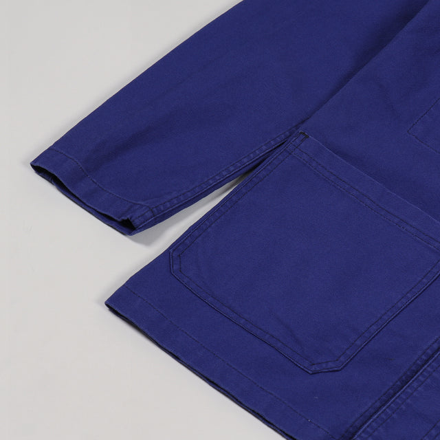 Vetra Washed Twill Cotton Workwear Jacket - Hydrone Blue