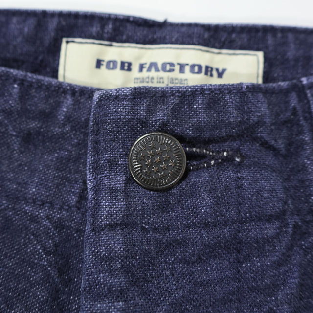 FOB Factory F0536  C/H Fatigue Pant - Ecru