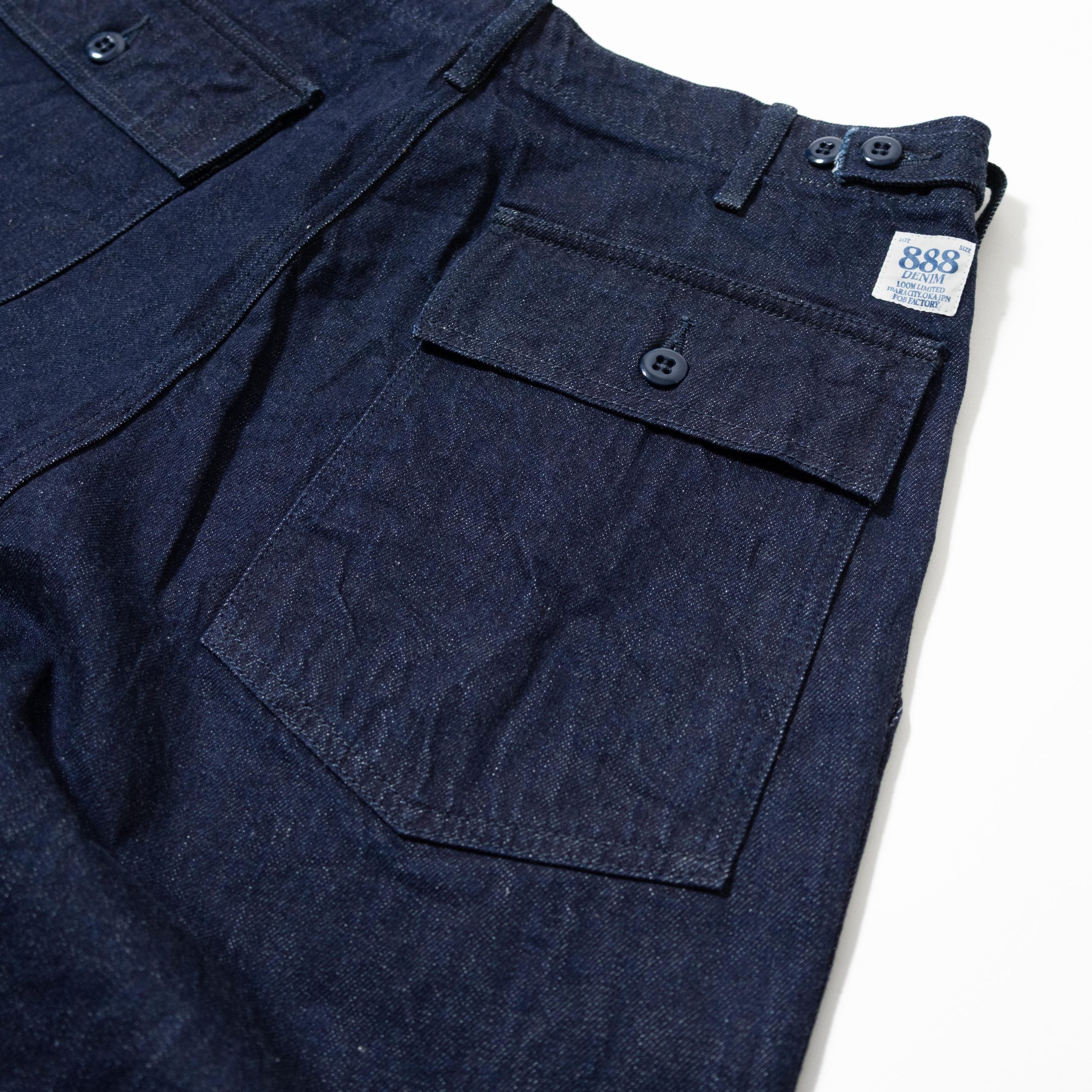 FOB Factory F0541 888 Denim Baker Pants – modernclassicshop