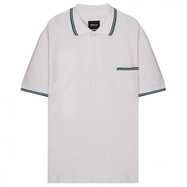 Howlin' Rave to the Rhythm Piquet Pocket Polo - Ecru