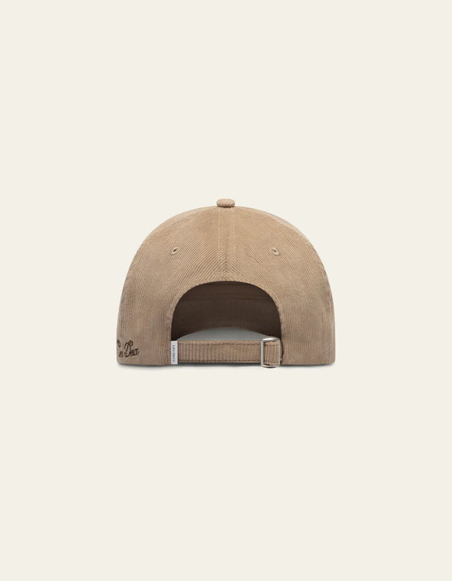 Les Deux Element Corduroy Dad Cap - Dark Sand
