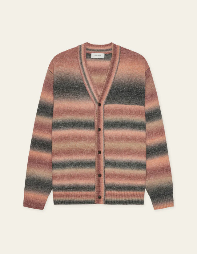 Les Deux Boston Gradient Knitted Cardigan - Sea Moss Green