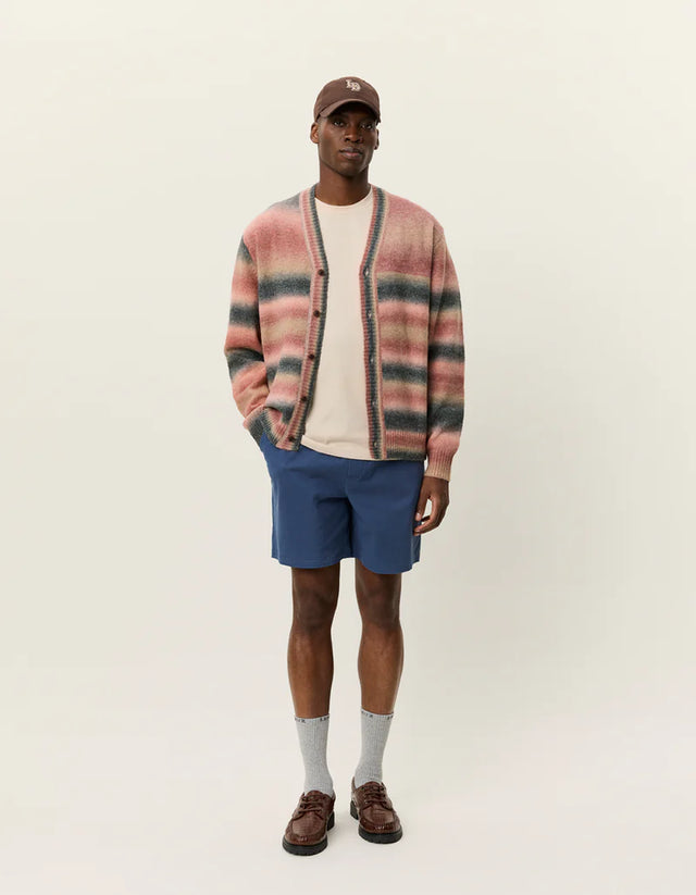 Les Deux Boston Gradient Knitted Cardigan - Sea Moss Green