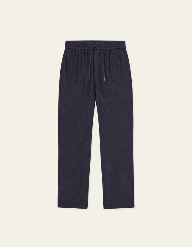 Les Deux Patrick Linen Pants - Dark Navy