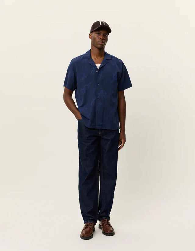 Les Deux Lesley Players Jacquard Short Sleeve Shirt