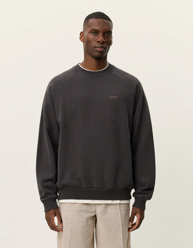 Les Deux Cole Mini Blake Sweatshirt - Licorice