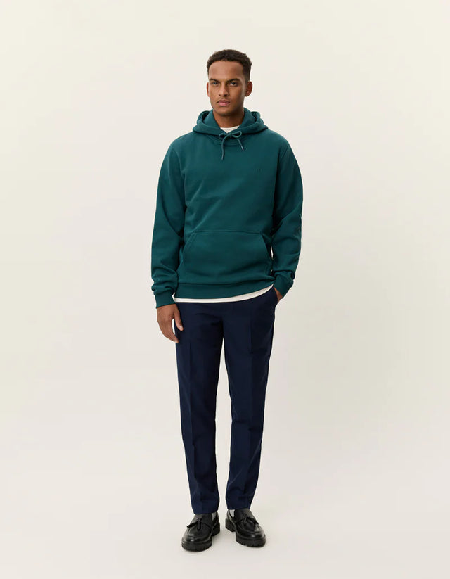 Les Deux Norregaard Hoodie - Sea Moss Green