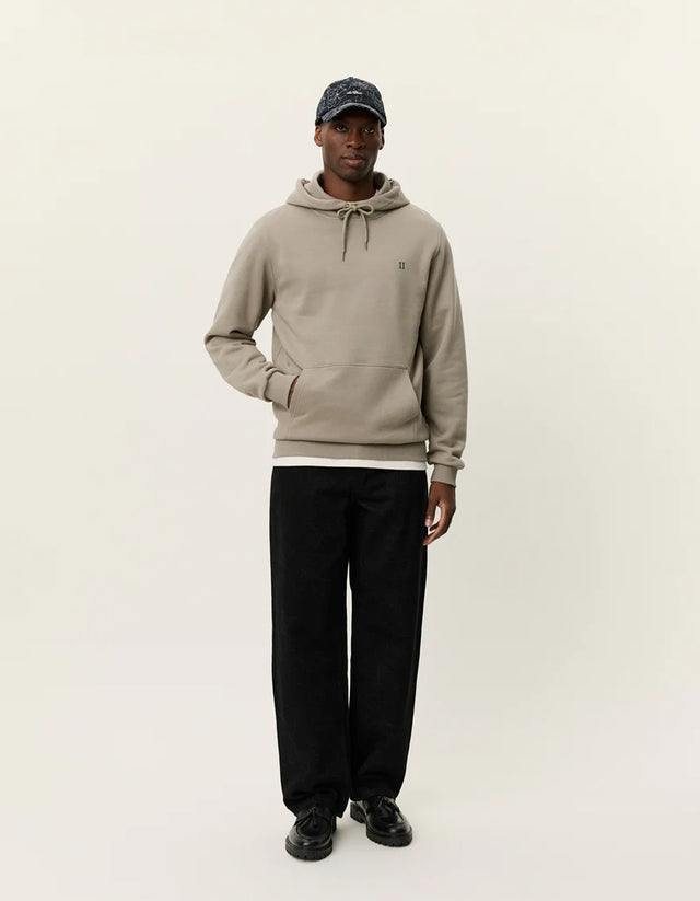 Les Deux Norregaard Hoodie - Laurel Oak Sand