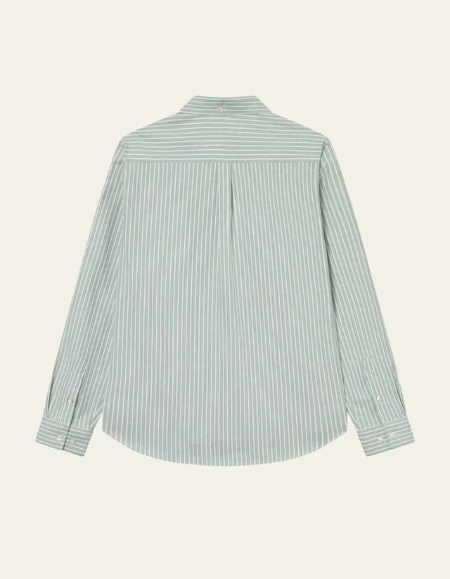 Les Deux Konrad Striped Oxford Shirt