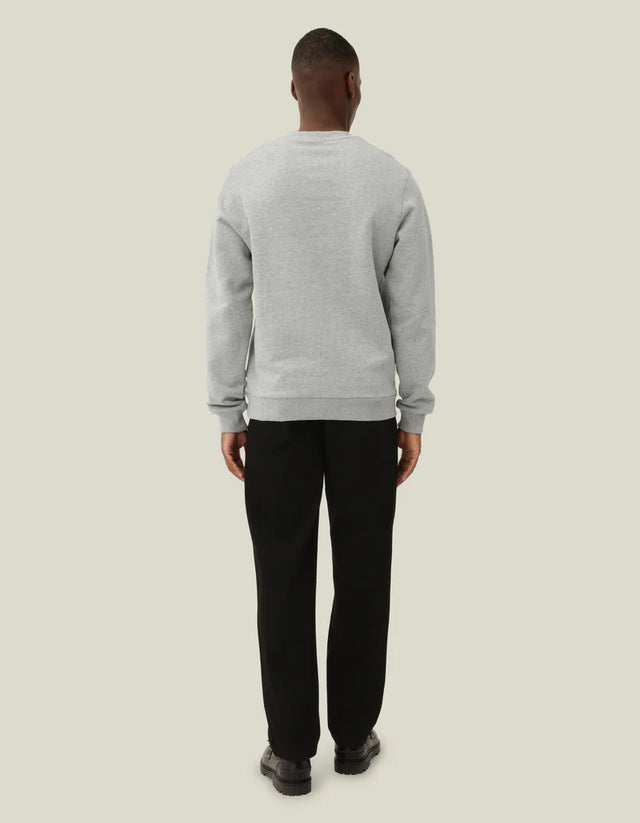 Les Deux Norregaard Tonal Sweatshirt - Grey Melange
