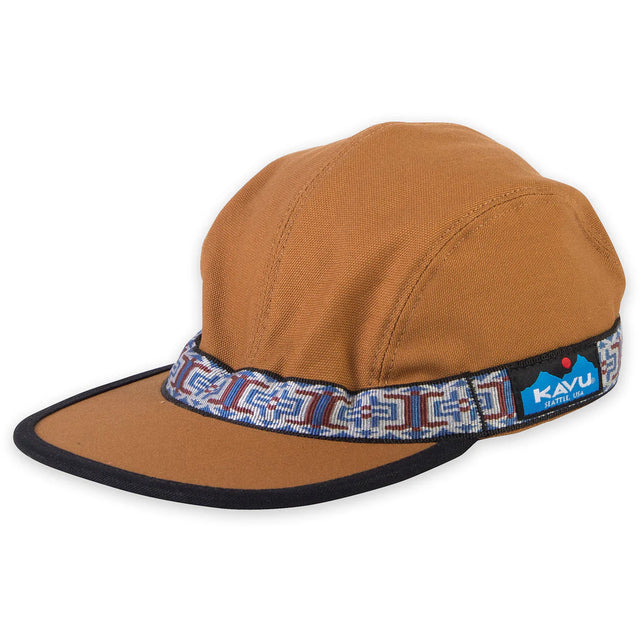 Kavu Organic Cotton Canvas Strapcap - Caramel