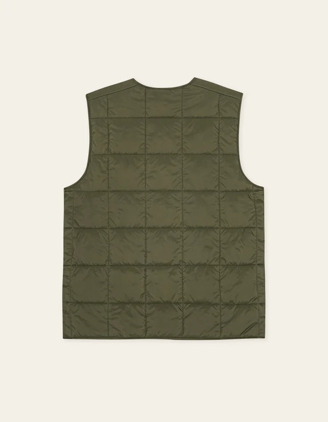 Les Deux Matt Quilted Vest - Olive Night