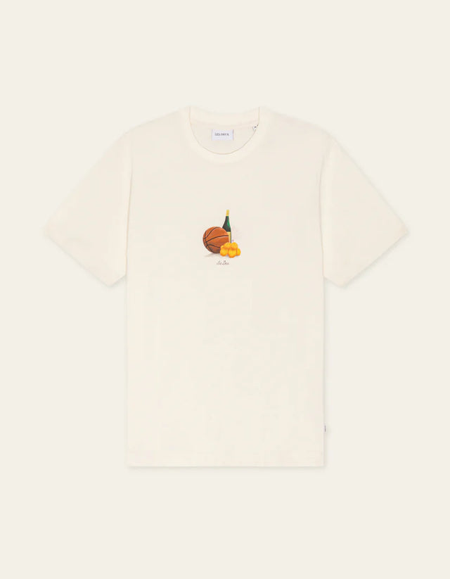 Les Deux Lemons T-shirt - Eggnog White