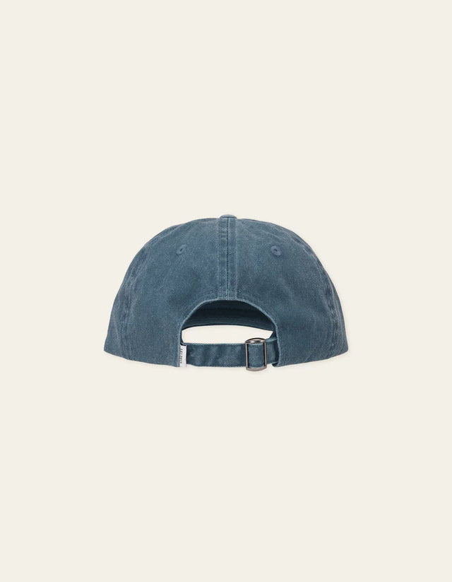 Les Deux Logo Dad Cap - Dark Denim Blue