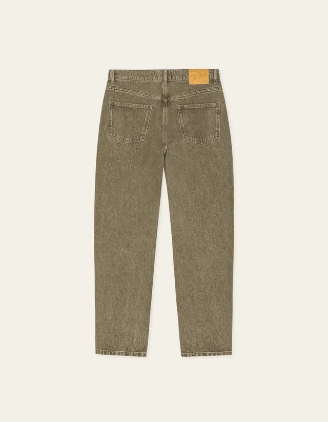 Les Deux Ryder Washed Denim Jeans - Light Brown