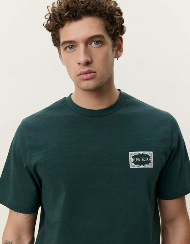 Les Deux Italian T-shirt - Pine Green