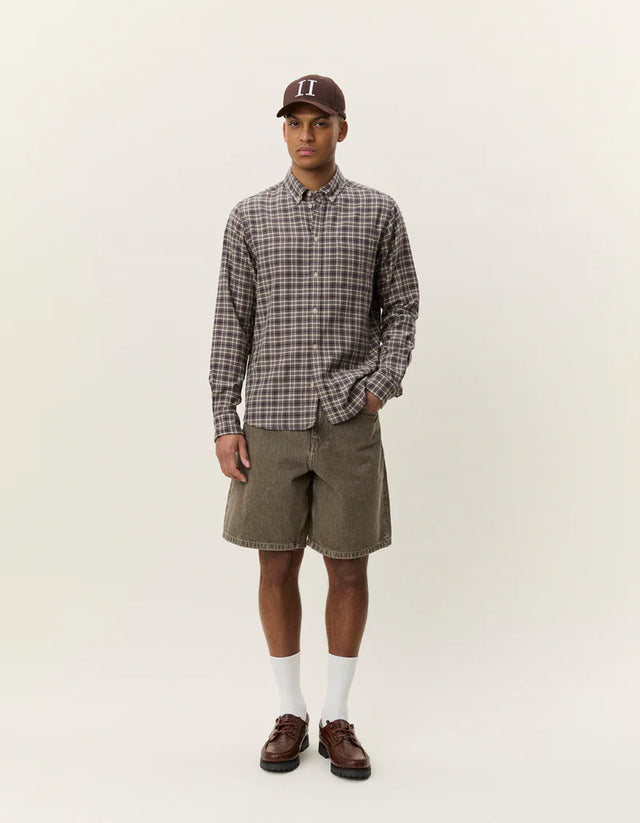 Les Deux Check Shirt - Light Sand