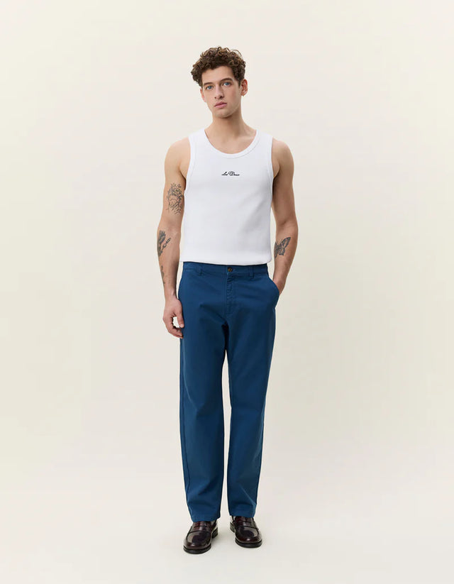 Les Deux Chino Pants - Dark Denim Blue
