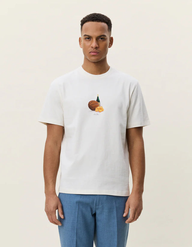 Les Deux Lemons T-shirt - Eggnog White