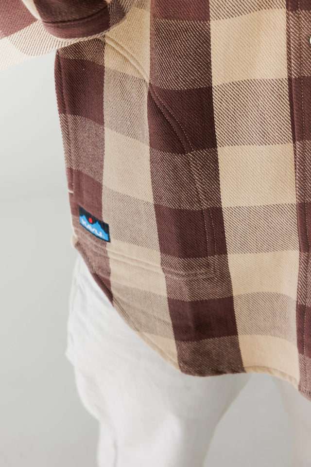 Kavu Wren Woman's Flannel Overshirt - Plateau