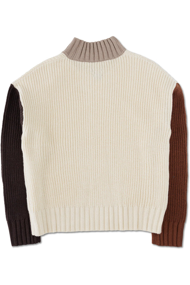 Kavu Swanford Woman's Pullover - Ridge Block