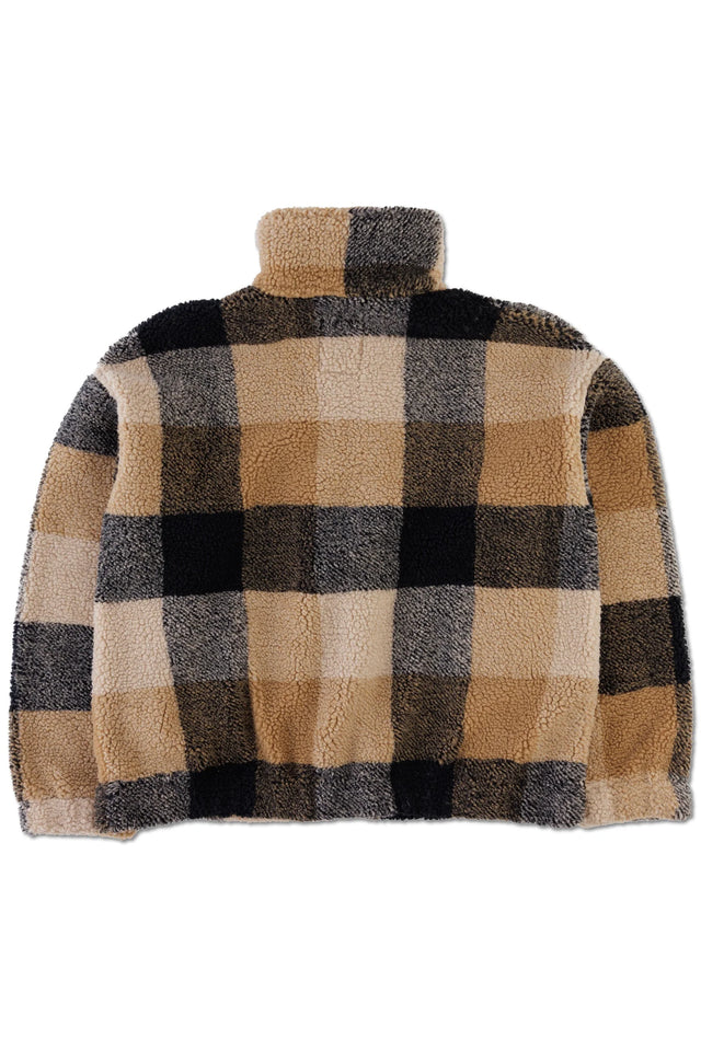 Kavu Loven Woman's Fleece Jacket - Hilltop Plaid