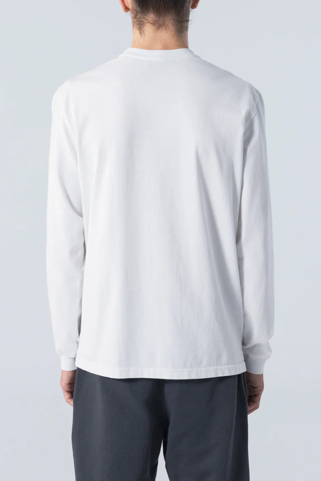 Unfeigned Basic Long Sleeve T-Shirt - White