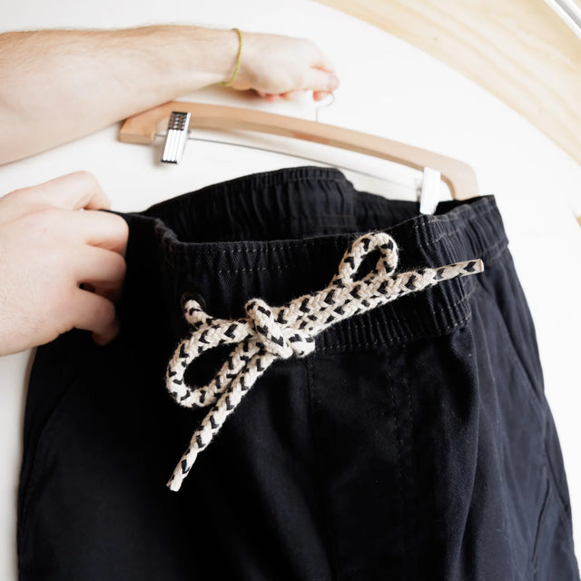 Kavu Walk It Off Cotton Shorts - Black
