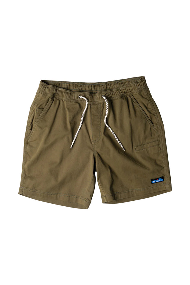 Kavu Walk It Off Cotton Shorts - Pine