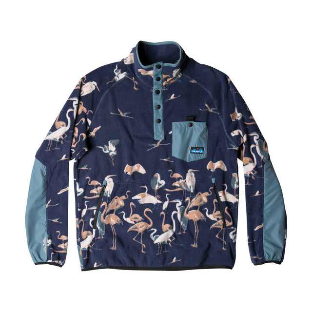 Kavu Teannaway Popover Fleece - Crane Crew