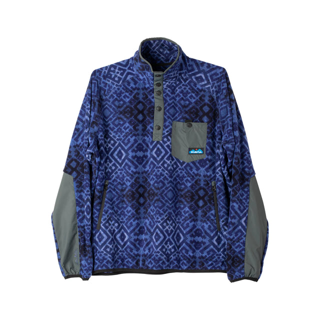 Kavu Teannaway Popover Fleece - Double Indigo