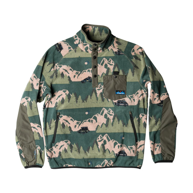 Kavu Teannaway Popover Fleece - Getaway Van