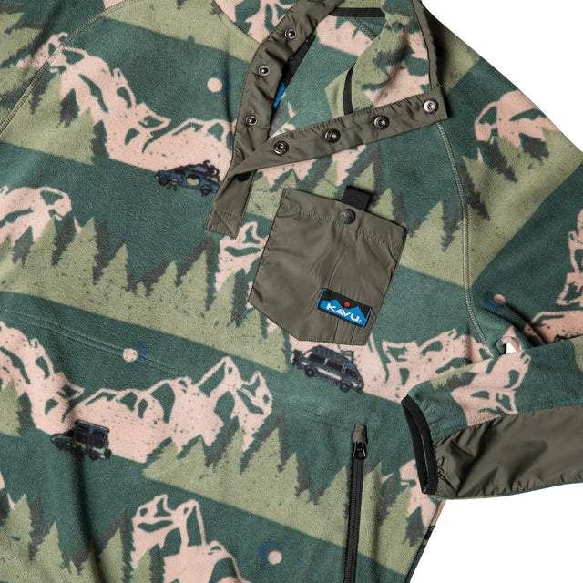 Kavu Teannaway Popover Fleece - Getaway Van